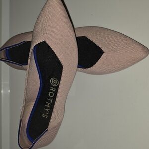 Rothy's Pink Women's Flats 8.5 (Paula #10)